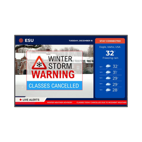 Planar SLP65-T Simplicity P Series 65" 16:9 60Hz 4K UHD LED-LCD Touchscreen Display — Being Shipped