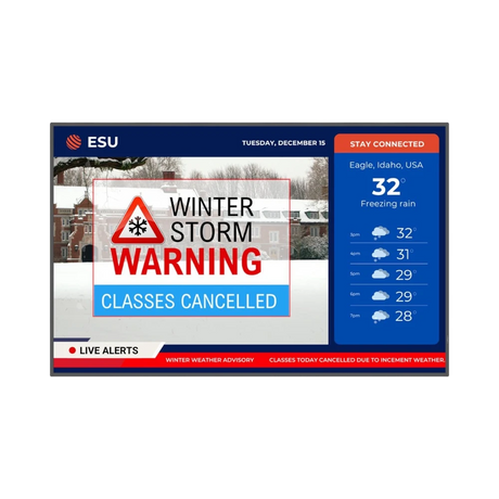 Planar SLP65-T Simplicity P Series 65" 16:9 60Hz 4K UHD LED-LCD Touchscreen Display — Being Shipped