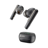 Poly Voyager Free 60+ UC Wireless Earbuds (USB-A Dongle, Carbon Black) — Being Shipped