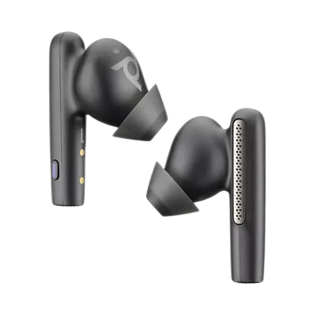 Poly Voyager Free 60+ UC Wireless Earbuds (USB-A Dongle, Carbon Black) — Being Shipped