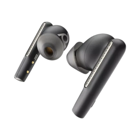 Poly Voyager Free 60+ UC Wireless Earbuds (USB-A Dongle, Carbon Black) — Being Shipped