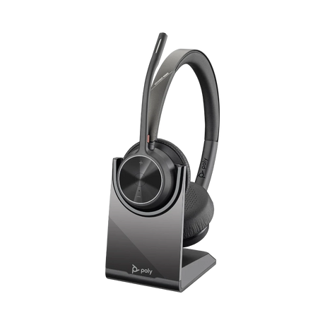 Poly Voyager 4320 UC Wireless Headset With Charge Stand — Being Shipped