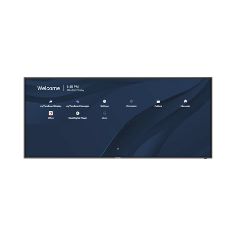 ViewSonic CDE105UW-MTRC 105" UHD 5K 21:9 Ultra-Wide Commercial Monitor with Mini-PC for Microsoft Teams Rooms — Being Shipped