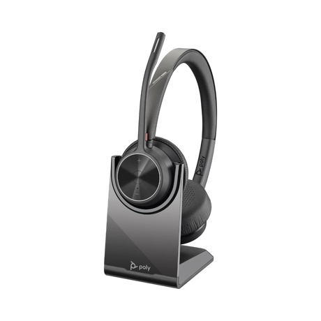 Poly Voyager 4320 Bluetooth Stereo Headset with BT700 USB-C Dongle and Charging Stand — Being Shipped