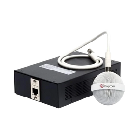 Poly 2200-23809-002 Wired Microphone (White) — Being Shipped