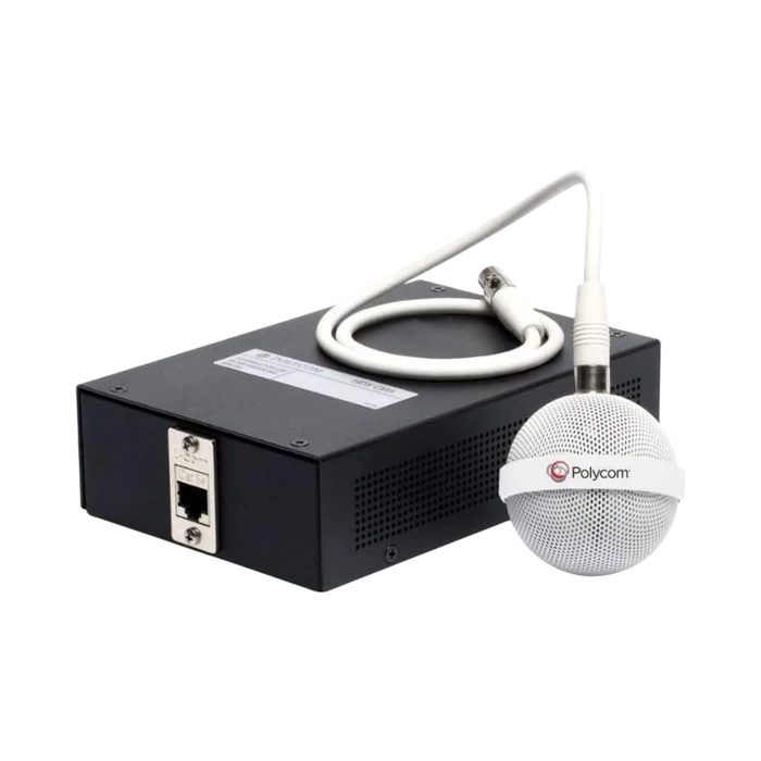 Poly 2200-23809-002 Wired Microphone (White) — Being Shipped