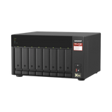 QNAP TS-873A 8-Bay NAS Enclosure with QSW-1105-5T Network Switch — Being Shipped
