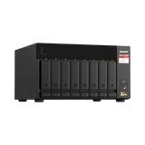 QNAP TS-873A 8-Bay NAS Enclosure with QSW-1105-5T Network Switch — Being Shipped