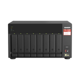 QNAP TS-873A 8-Bay NAS Enclosure with QSW-1105-5T Network Switch — Being Shipped