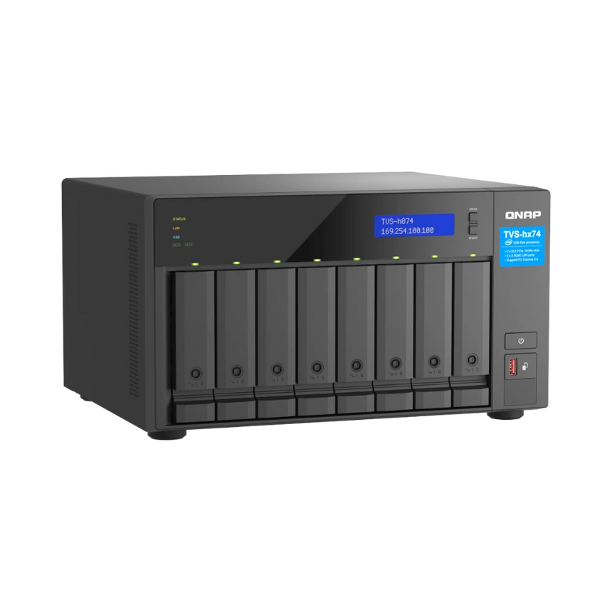 QNAP TVS-h874 8-Bay NAS Enclosure — Being Shipped