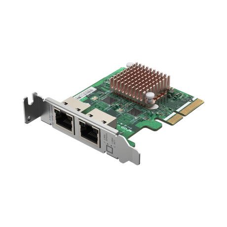 QNAP Dual-Port 2.5GbE PCIe Network Expansion Card — Being Shipped