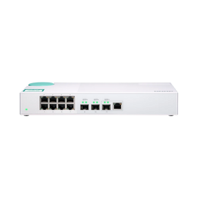 QNAP QSW-308-1C 8-Port Gigabit Unmanaged Switch with SFP+ — Being Shipped