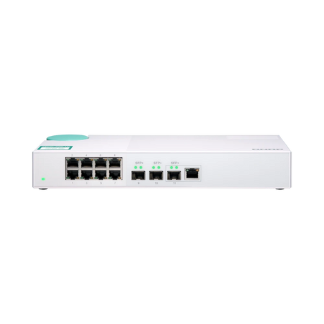 QNAP QSW-308-1C 8-Port Gigabit Unmanaged Switch with SFP+ — Being Shipped