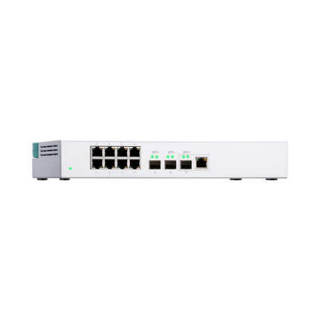 QNAP QSW-308-1C 8-Port Gigabit Unmanaged Switch with SFP+ — Being Shipped