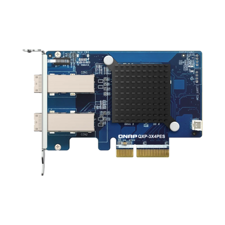 QNAP QXP-3X4PES 2-Port SFF-8644 PCIe 3.0 x4 Expansion Card — Being Shipped