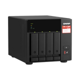 QNAP TS-473A 4-Bay NAS Enclosure with QSW-1105-5T Network Switch — Being Shipped