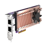 QNAP QM2-2P2G2T Dual M.2 2280 PCIe NVMe SSD & Dual-Port 2.5GbE Expansion Card — Being Shipped