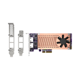 QNAP QM2-2P2G2T Dual M.2 2280 PCIe NVMe SSD & Dual-Port 2.5GbE Expansion Card — Being Shipped