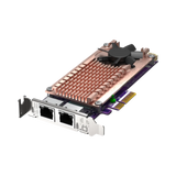 QNAP QM2-2P2G2T Dual M.2 2280 PCIe NVMe SSD & Dual-Port 2.5GbE Expansion Card — Being Shipped