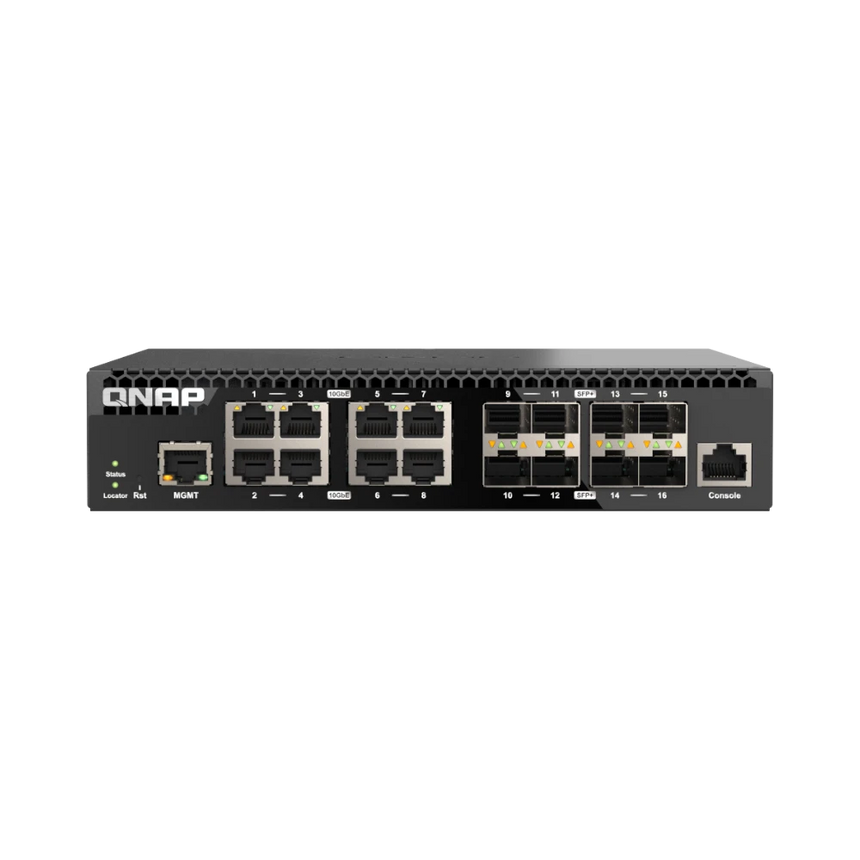 QNAP QSW-M3216R-8S8T 16-Port 10G RJ45 / SFP+ Managed Network Switch — Being Shipped