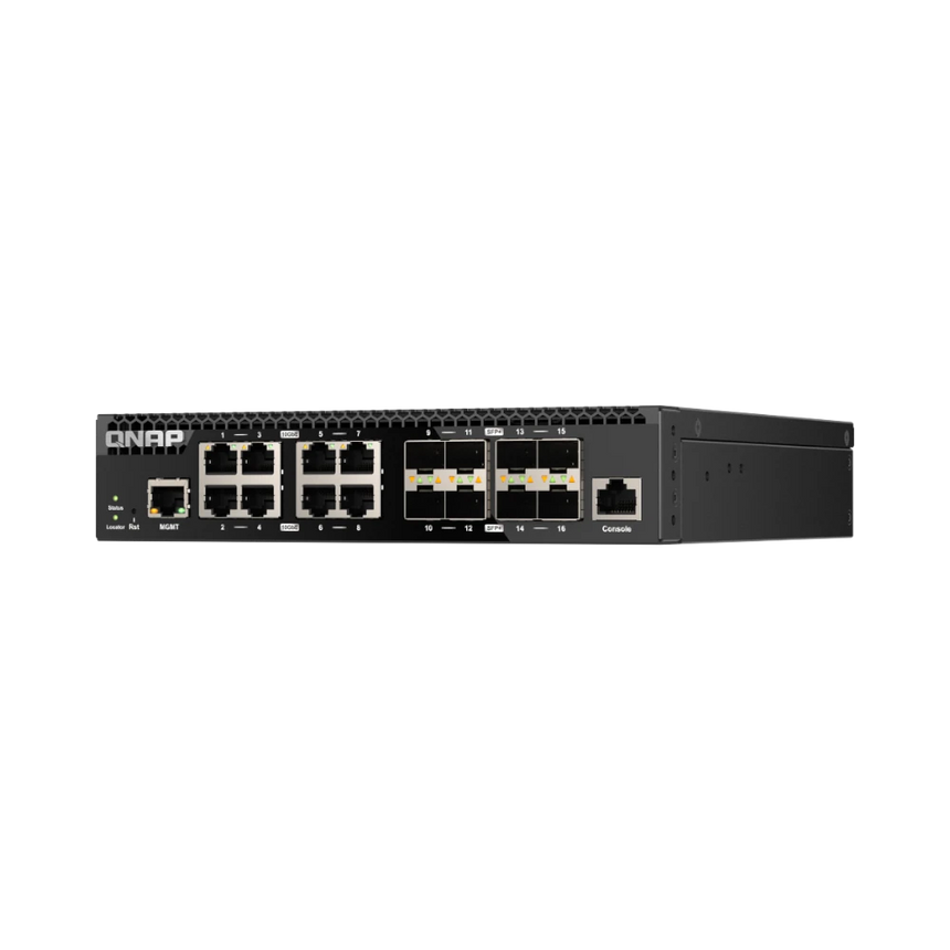QNAP QSW-M3216R-8S8T 16-Port 10G RJ45 / SFP+ Managed Network Switch — Being Shipped