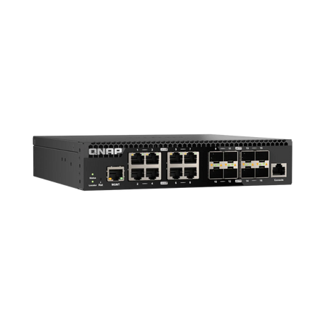 QNAP QSW-M3216R-8S8T 16-Port 10G RJ45 / SFP+ Managed Network Switch — Being Shipped