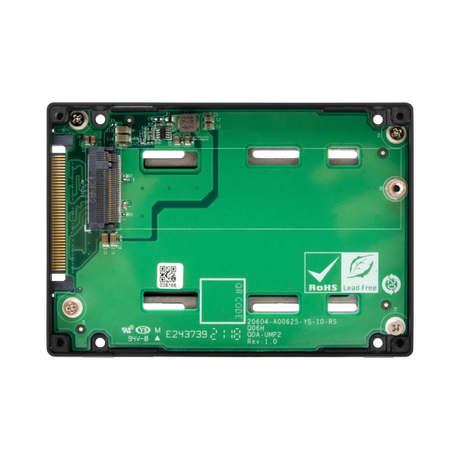 QNAP QDA-UMP4 M.2 2280 to 2.5" U.2 NVMe PCIe 4.0 SSD Adapter — Being Shipped