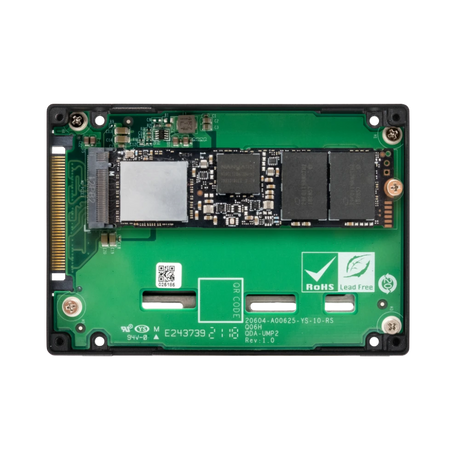 QNAP QDA-UMP4 M.2 2280 to 2.5" U.2 NVMe PCIe 4.0 SSD Adapter — Being Shipped