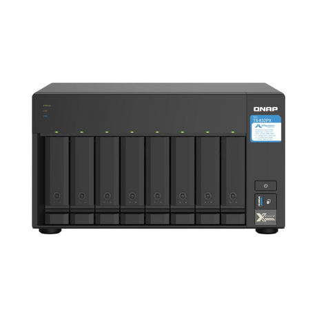 QNAP TS-832PX-4G 8-Bay NAS Enclosure — Being Shipped