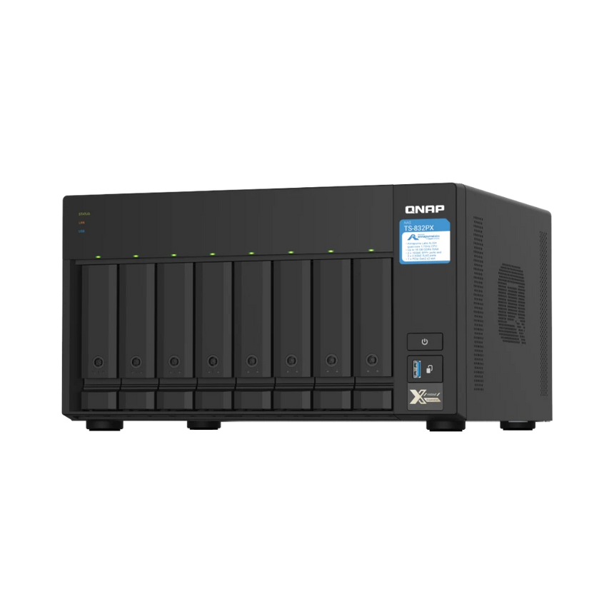 QNAP TS-832PX-4G 8-Bay NAS Enclosure — Being Shipped