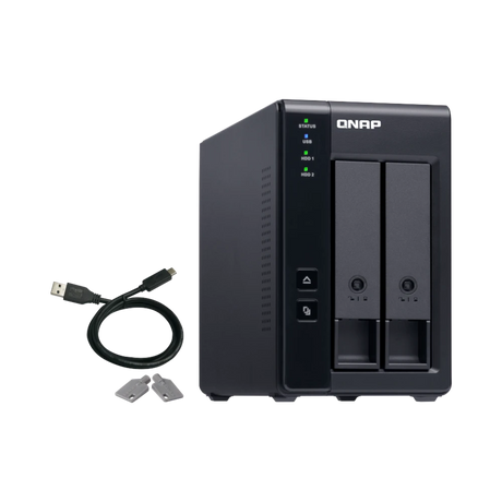 QNAP TR-002 2-Bay USB 3.1 GEN 2 RAID Expansion Enclosure — Being Shipped