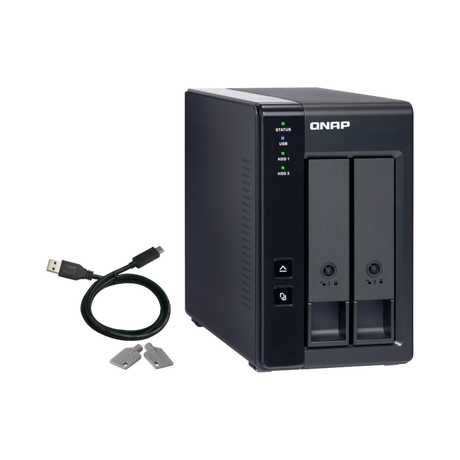 QNAP TR-002 2-Bay USB 3.1 GEN 2 RAID Expansion Enclosure — Being Shipped