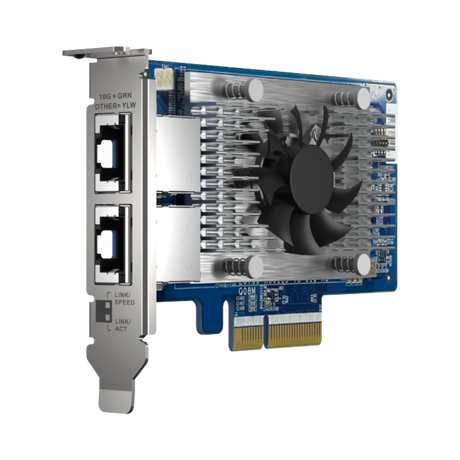QNAP Dual-Port 10Gbe Network Expansion Card — Being Shipped