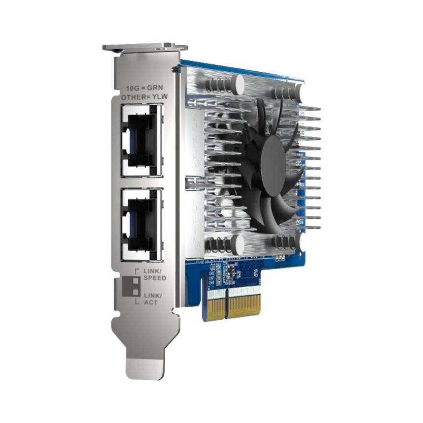 QNAP Dual-Port 10Gbe Network Expansion Card — Being Shipped