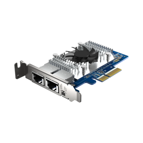 QNAP Dual-Port 10Gbe Network Expansion Card — Being Shipped