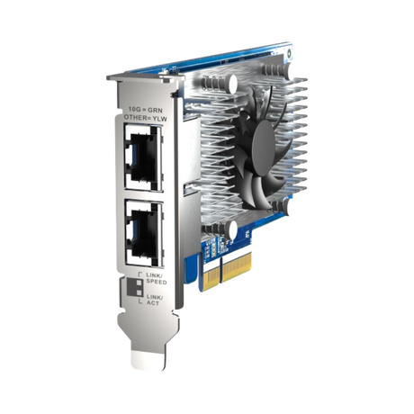 QNAP Dual-Port 10Gbe Network Expansion Card — Being Shipped