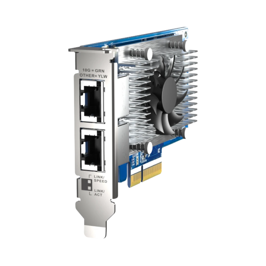 QNAP Dual-Port 10Gbe Network Expansion Card — Being Shipped