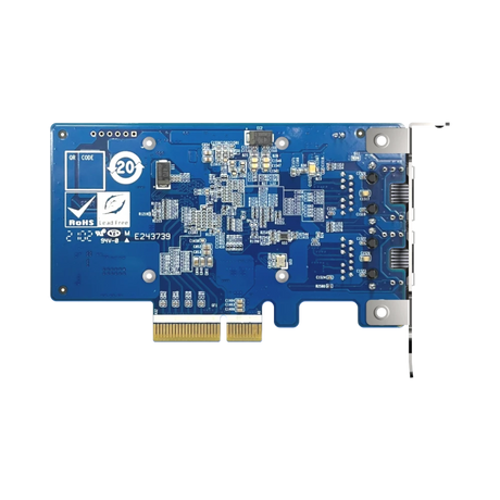 QNAP Dual-Port 10Gbe Network Expansion Card — Being Shipped