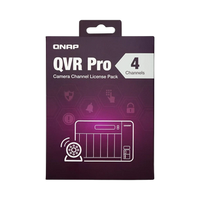 QNAP 4-Channel License for QVR Pro — Being Shipped