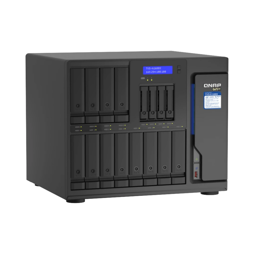 QNAP TVS-h1688X-W1250-32G 16-Bay NAS Enclosure — Being Shipped