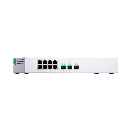 QNAP QSW-308S 8-Port Gigabit Unmanaged Switch with SFP+ — Being Shipped