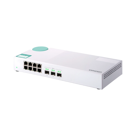 QNAP QSW-308S 8-Port Gigabit Unmanaged Switch with SFP+ — Being Shipped