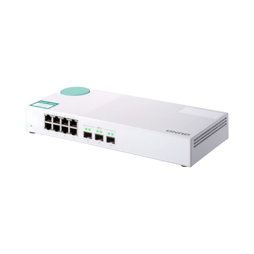 QNAP QSW-308S 8-Port Gigabit Unmanaged Switch with SFP+ — Being Shipped