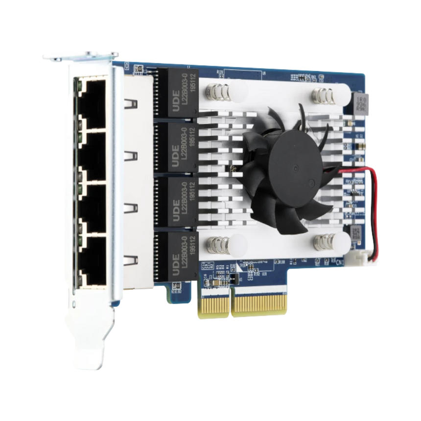 QNAP QXG-5G4T-111C Quad-Port 5GbE PCIe Network Expansion Card — Being Shipped