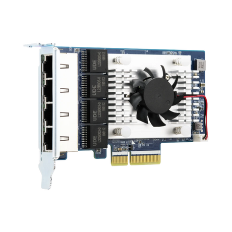 QNAP QXG-5G4T-111C Quad-Port 5GbE PCIe Network Expansion Card — Being Shipped