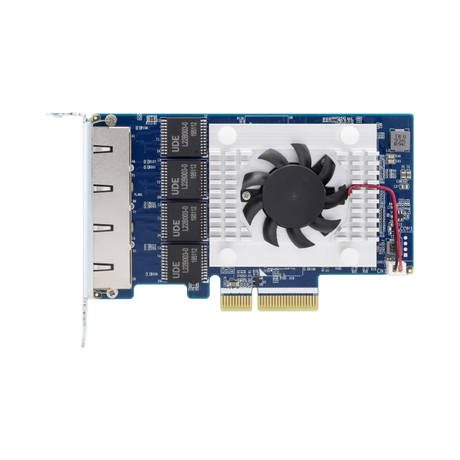 QNAP QXG-5G4T-111C Quad-Port 5GbE PCIe Network Expansion Card — Being Shipped