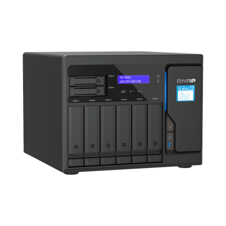 QNAP TS-855X 8-Bay NAS Enclosure — Being Shipped