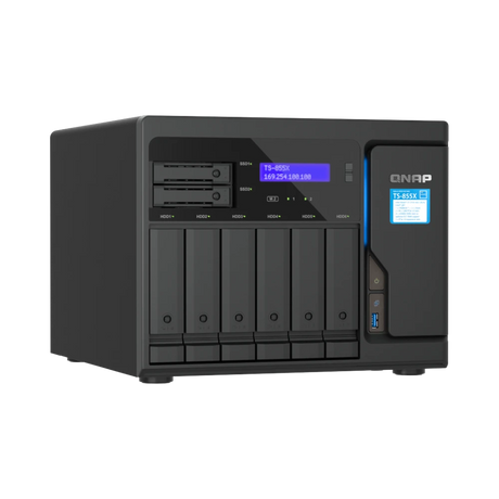 QNAP TS-855X 8-Bay NAS Enclosure — Being Shipped