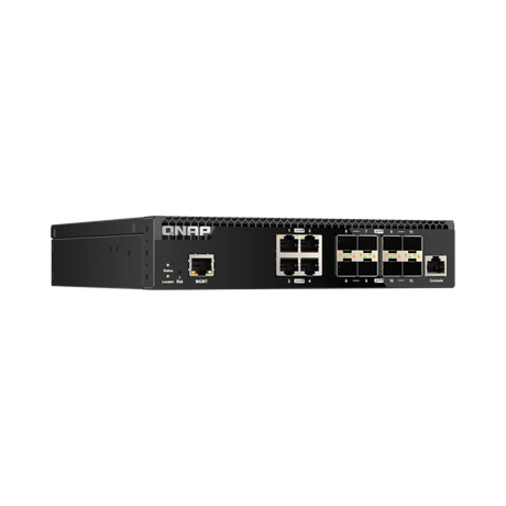 QNAP QSW-M3212R-8S4T 12-Port 10G RJ45/SFP Managed Network Switch — Being Shipped