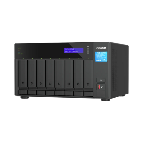 QNAP TVS-h874T 8-Bay NAS Enclosure — Being Shipped